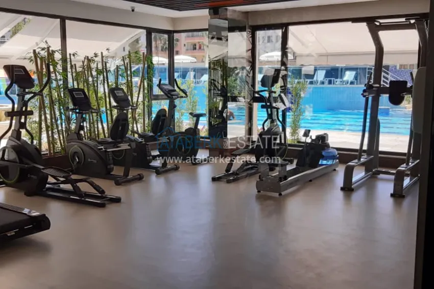 Apartments in Mahmutlar with new furniture in a well – maintained complex 14 