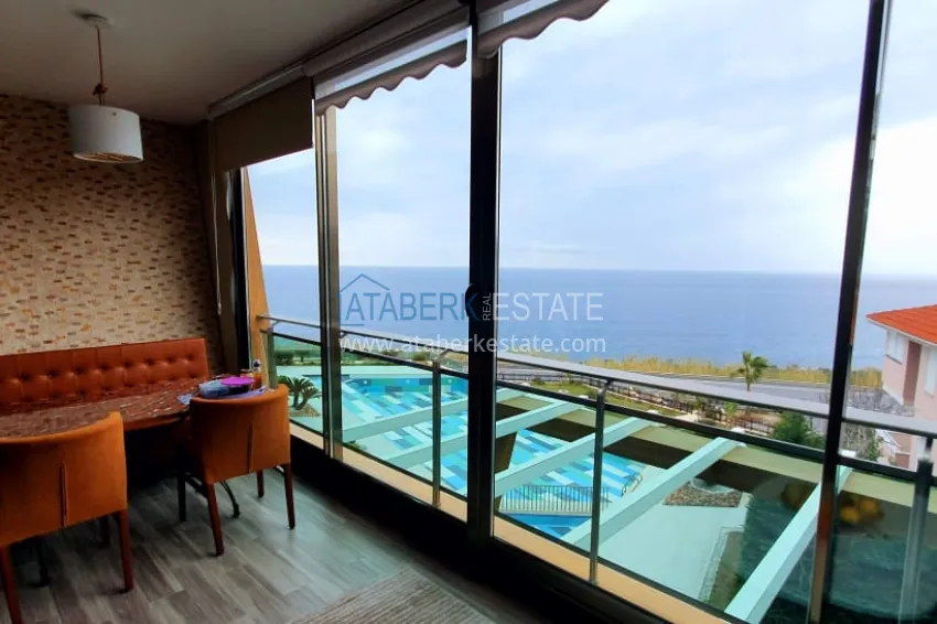 Purchase Furnished apartment with a glazed balcony in a complex on the first coast line 14