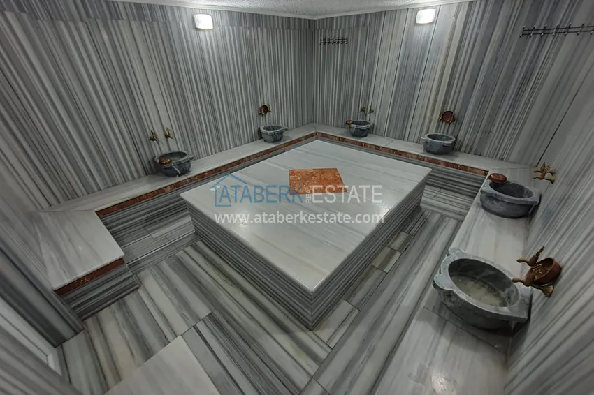 Flat in Mahmutlar with view on mountains in a comfortable complex  15 