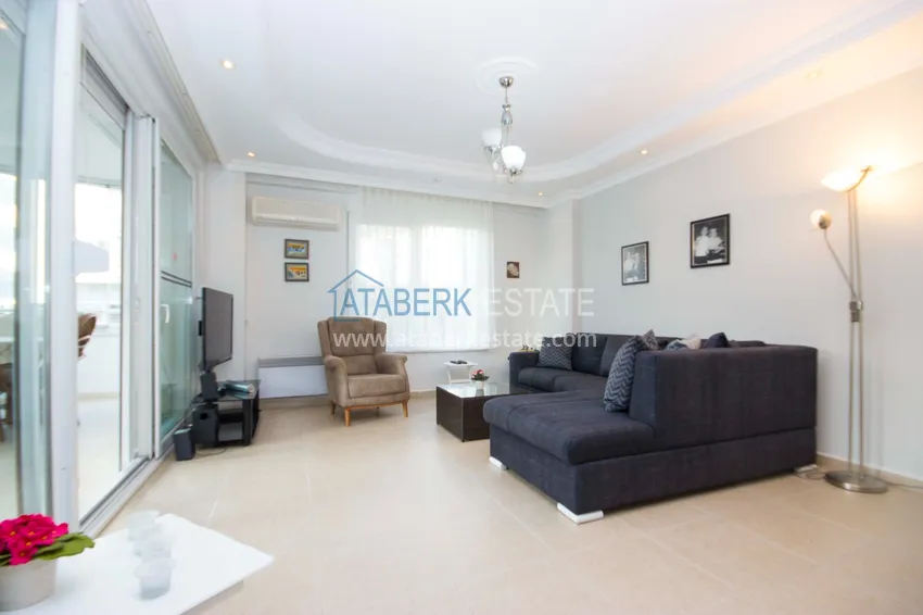 Purchase Furnished apartment in Cikcilli with a glazed balcony in a prestigious complex 6 