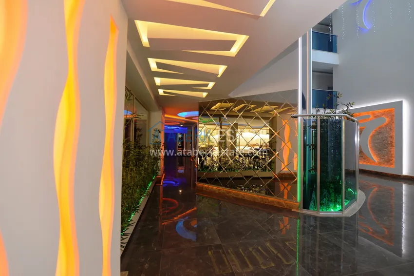 Furnished apartment with a glazed balcony in the luxury complex  16 