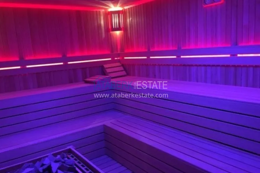 Furnished apartment with a glazed balcony in a complex on the first coast line 15