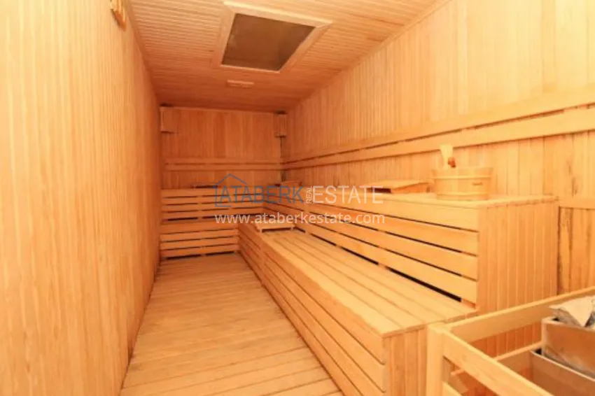 Flat in Mahmutlar with view on mountains in a comfortable complex  17 