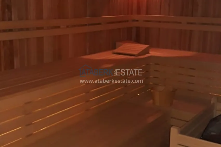 Apartments in Mahmutlar with new furniture in a well – maintained complex 19 