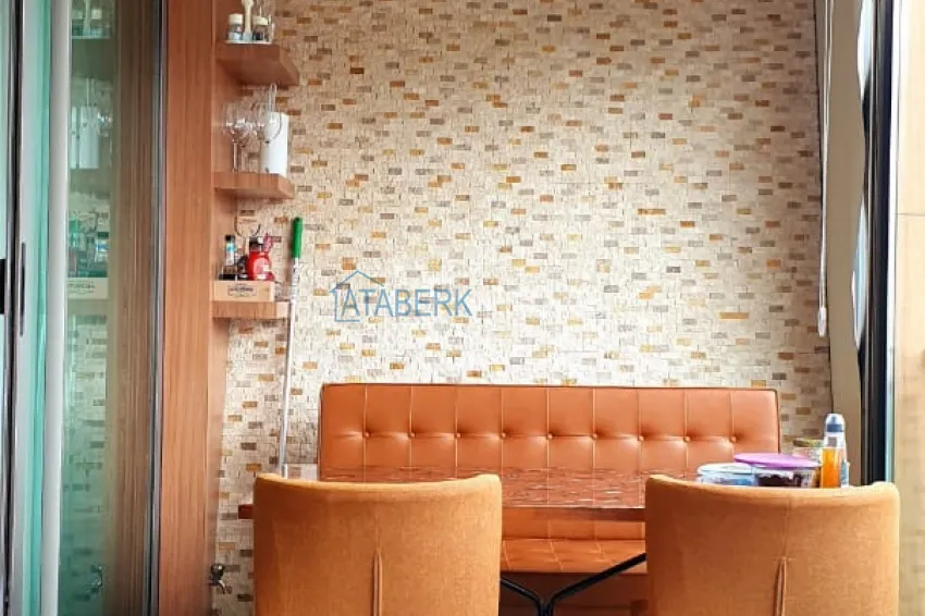 Purchase Furnished apartment with a glazed balcony in a complex on the first coast line 18