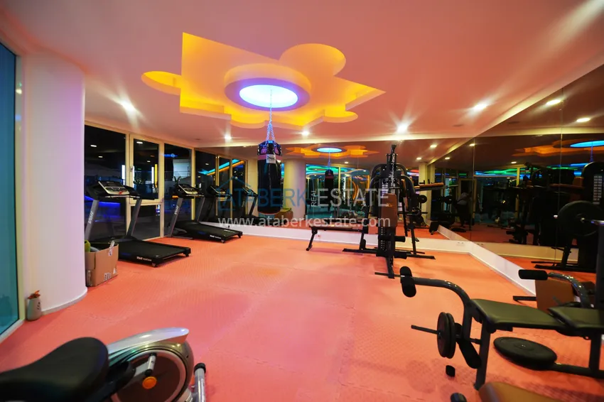 Furnished apartment with a glazed balcony in the luxury complex  20 