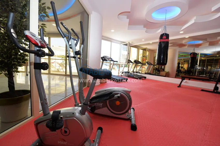 Furnished apartment with a glazed balcony in the luxury complex  21 