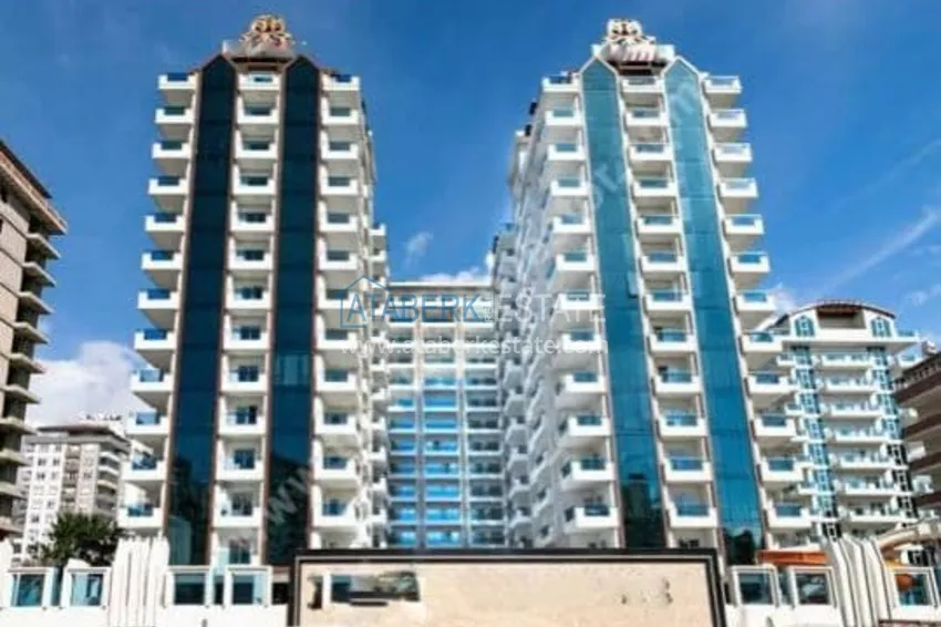 Apartment in Mahmutlar with a sea view in a new complex 1 