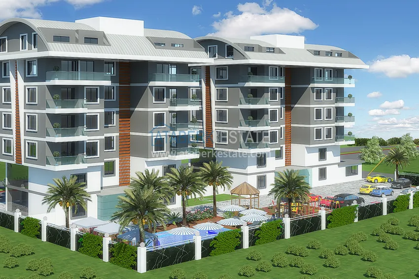 New modern project in Mahmutlar at prices from the developer 1 