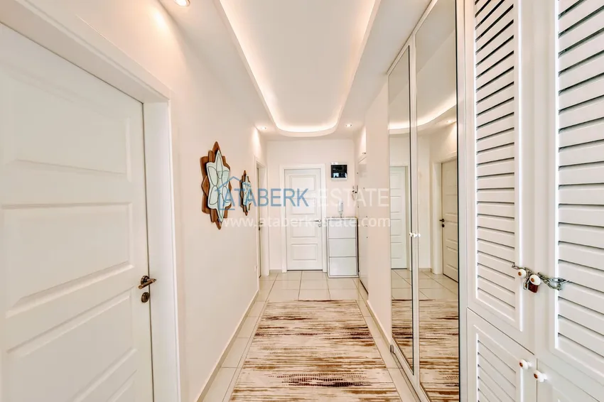 Purchase  Furnished apartment with a glazed balcony in the luxury complex  1 