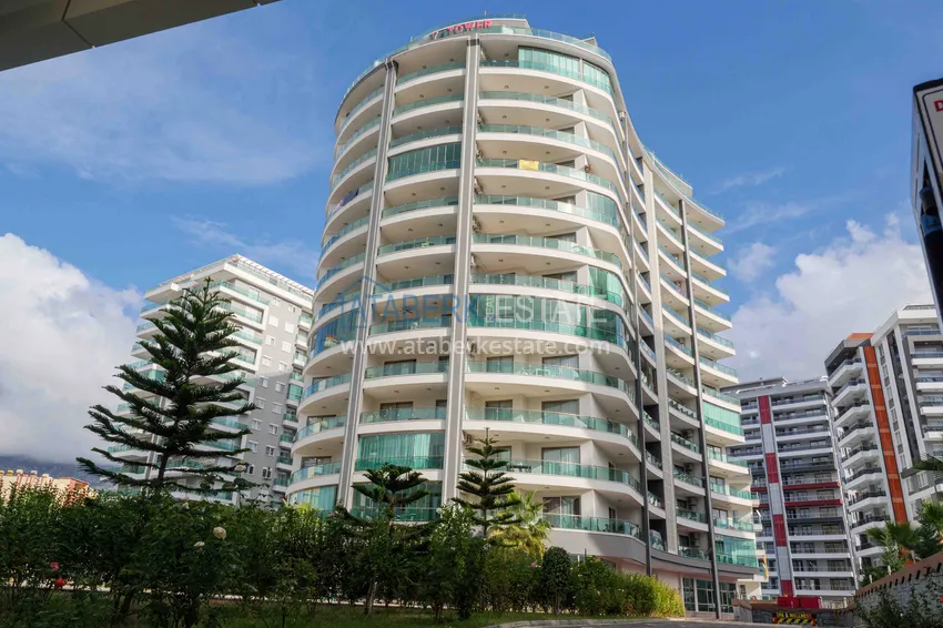 Furnished apartment in Mahmutlar in a modern  complex  1 