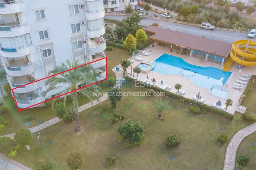 Furnished apartment in Cikcilli with a glazed balcony in a prestigious complex 8 