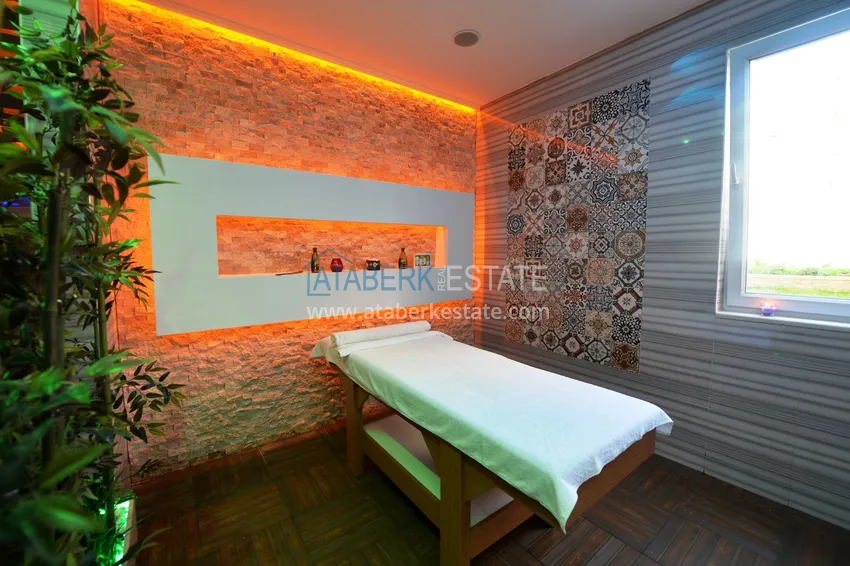 Furnished apartment with a glazed balcony in the luxury complex  23 