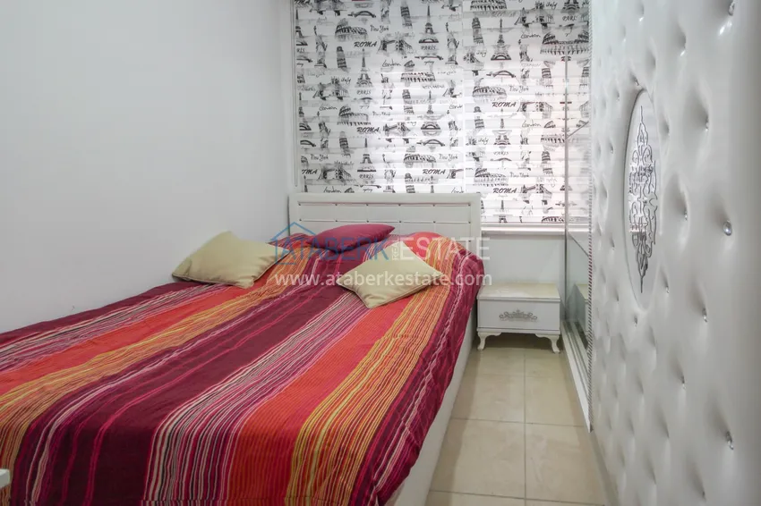 Purchase Furnished duplex at a very affordable price in Mahmutlar 25 