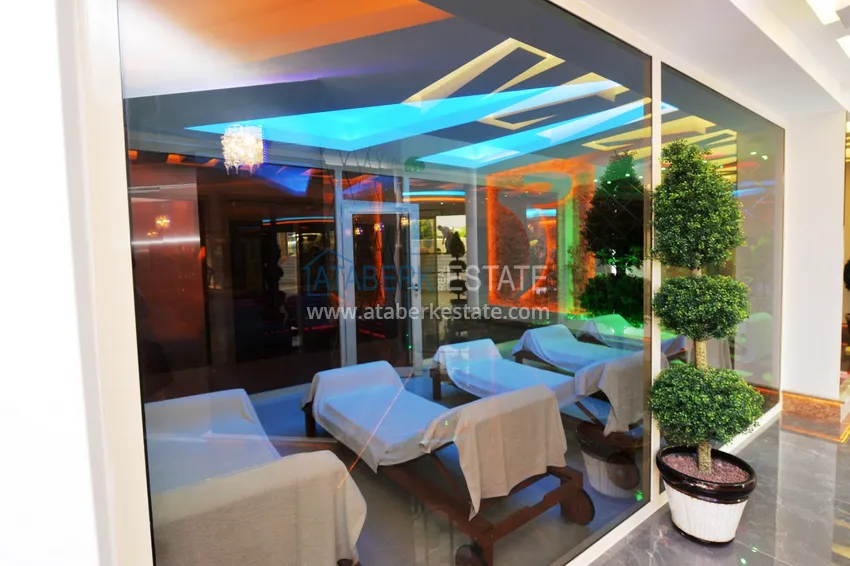 Furnished apartment with a glazed balcony in the luxury complex  27 