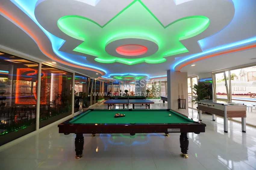 Furnished apartment with a glazed balcony in the luxury complex  29 