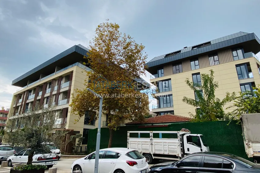 New complex under construction in the center of Alanya 2 