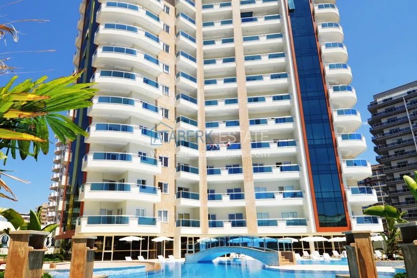 Furnished apartment with a glazed balcony in the luxury complex  3 