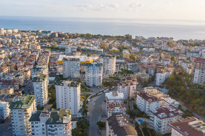 Furnished apartment in Cikcilli with a glazed balcony in a prestigious complex 9 