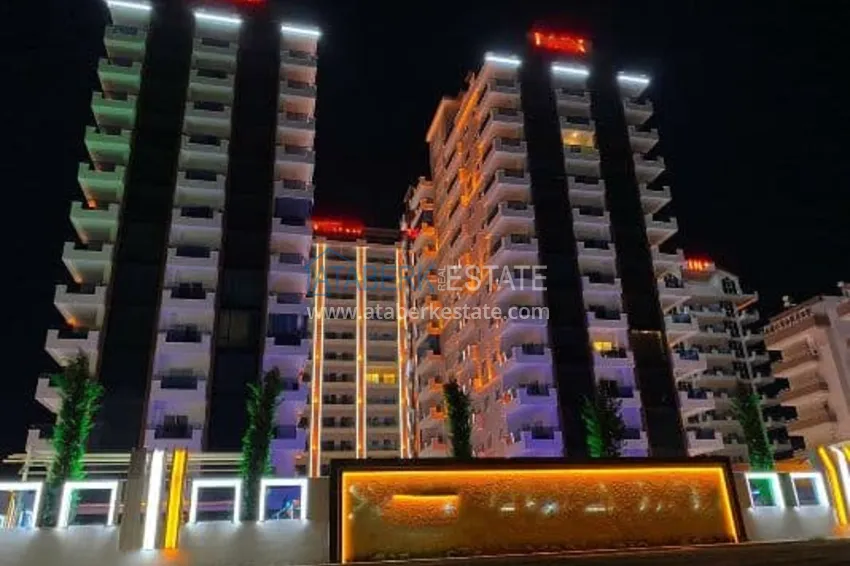 Apartments in Mahmutlar with new furniture in a well – maintained complex 3 