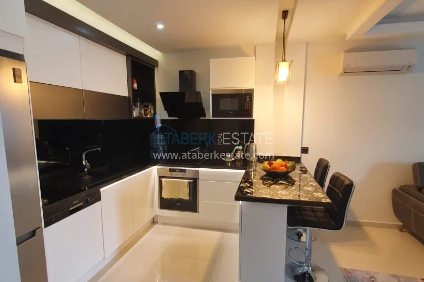 Purchase Furnished apartment with a glazed balcony in a complex on the first coast line 4