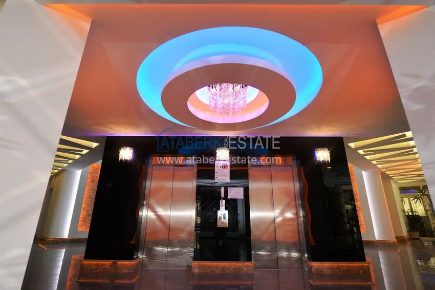 Furnished apartment with a glazed balcony in the luxury complex  31 