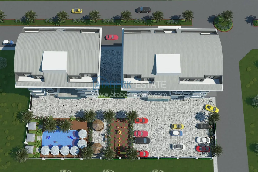 New modern project in Mahmutlar at prices from the developer 3 