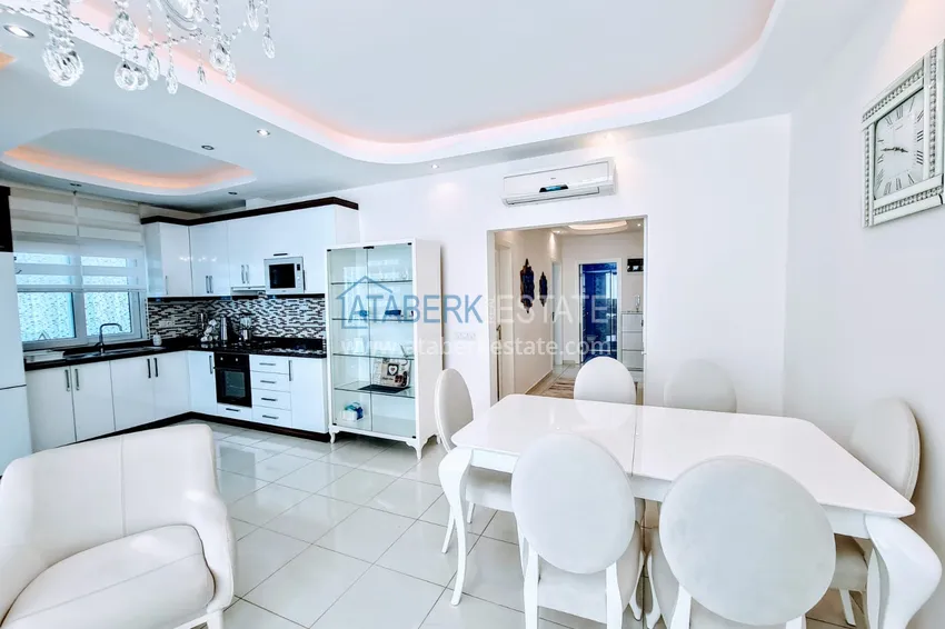 Purchase  Furnished apartment with a glazed balcony in the luxury complex  3 