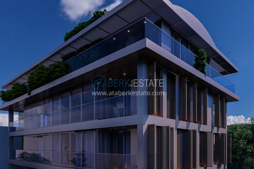 New investment project in the centre of Alanya - Kleopatra side  3 