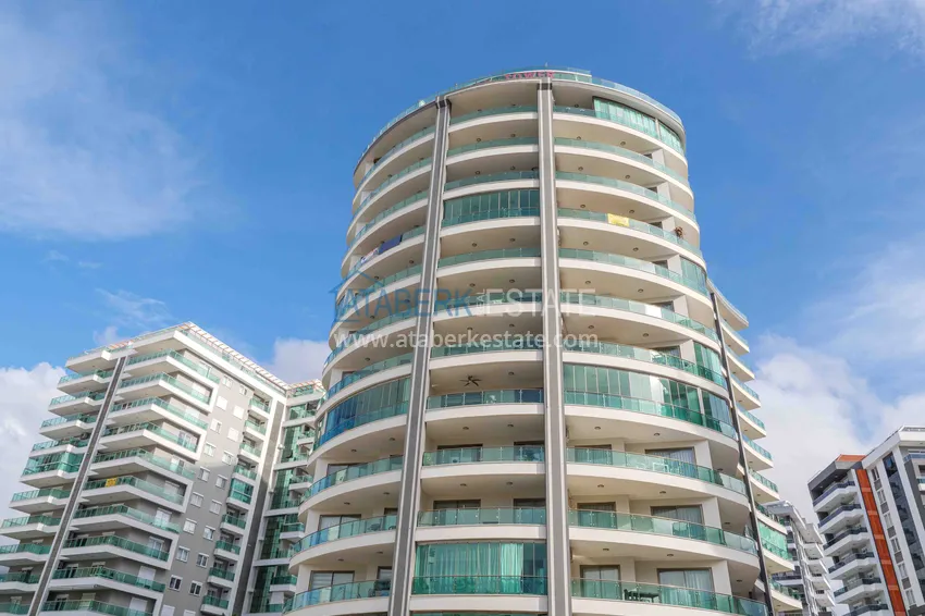 Furnished apartment in Mahmutlar in a modern  complex  6 