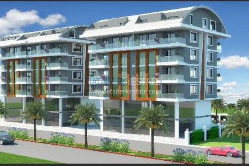 New modern project in Mahmutlar at prices from the developer 4 