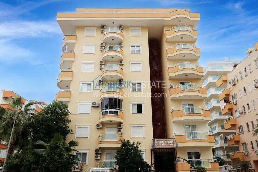 Flat with a modern design in the complex by the sea in Mahmutlar  7 