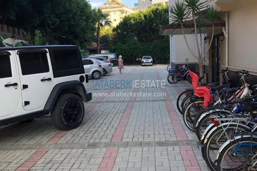 Furnished apartment in Cikcilli with a sea view in a residential complex 5 