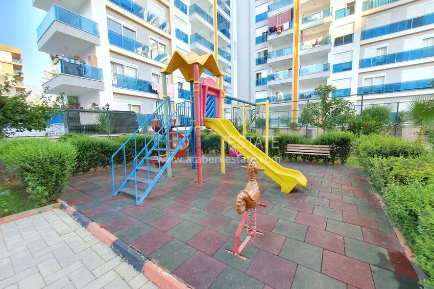 Flat in Mahmutlar with view on mountains in a comfortable complex  5 