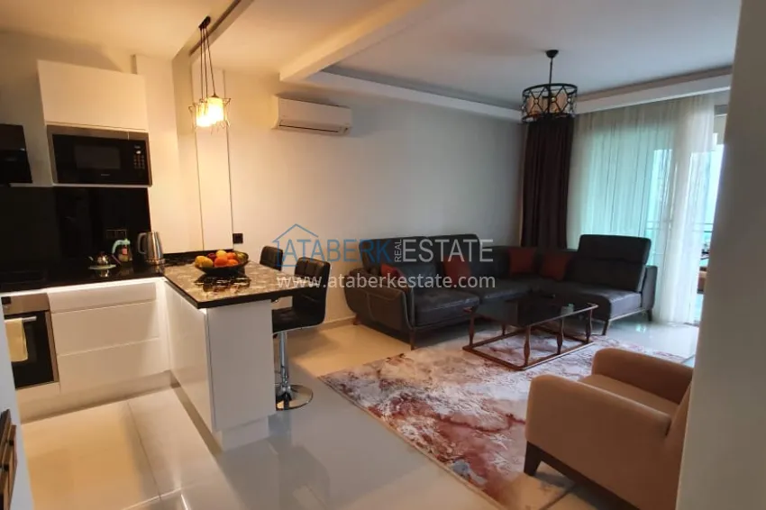 Purchase Furnished apartment with a glazed balcony in a complex on the first coast line 7