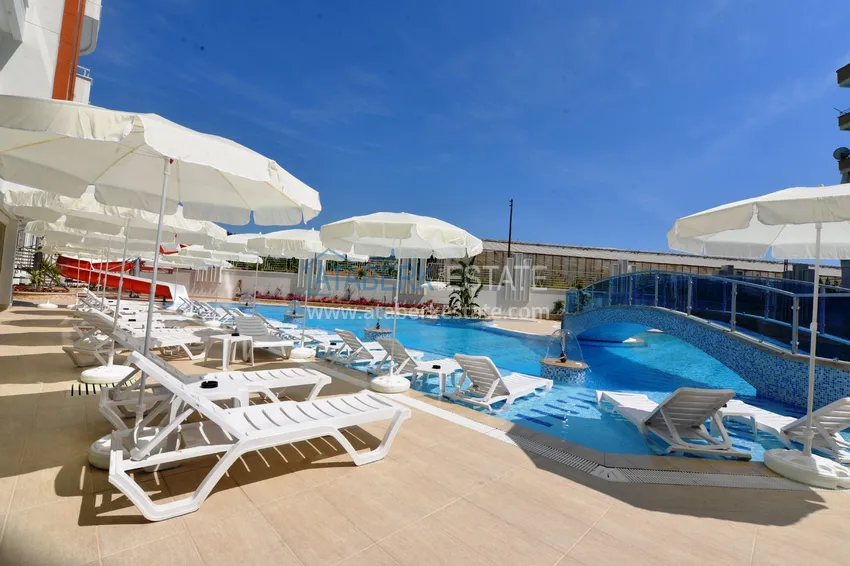 Furnished apartment with a glazed balcony in the luxury complex  7 