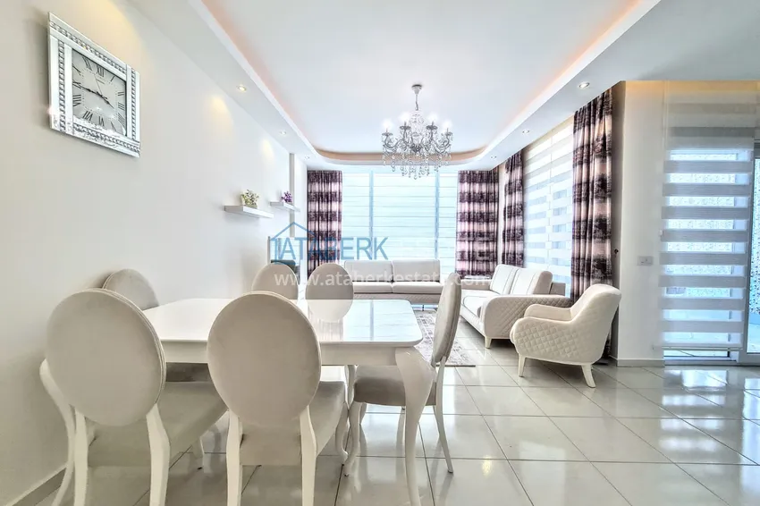 Purchase  Furnished apartment with a glazed balcony in the luxury complex  6 