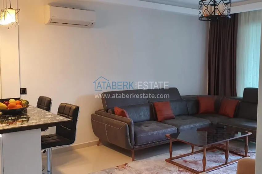 Purchase Furnished apartment with a glazed balcony in a complex on the first coast line 8