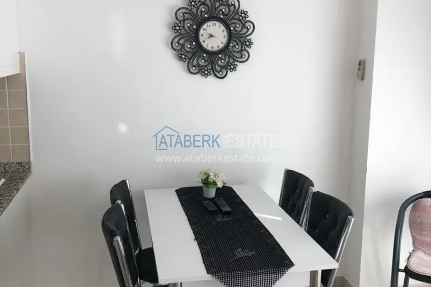 Purchase Furnished apartment in Cikcilli with a sea view in a residential complex 1 