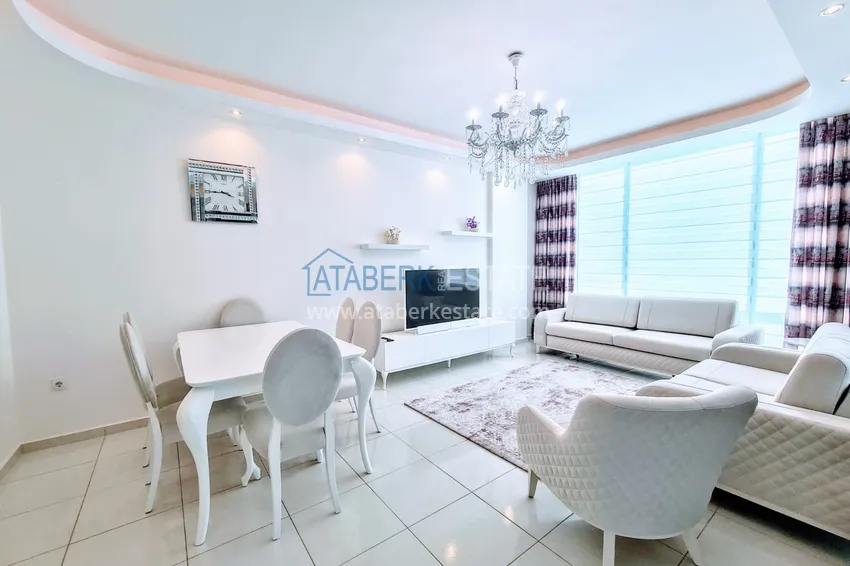 Purchase  Furnished apartment with a glazed balcony in the luxury complex  7 