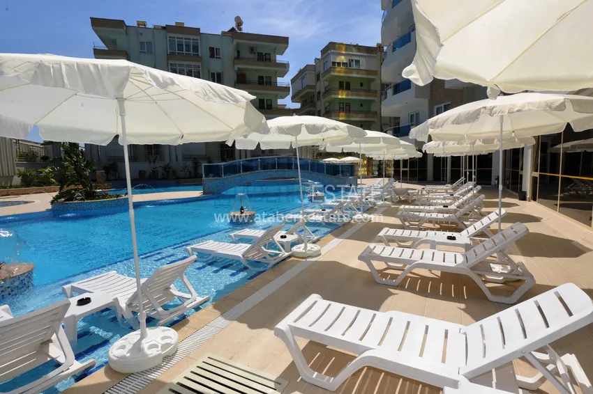 Furnished apartment with a glazed balcony in the luxury complex  8 