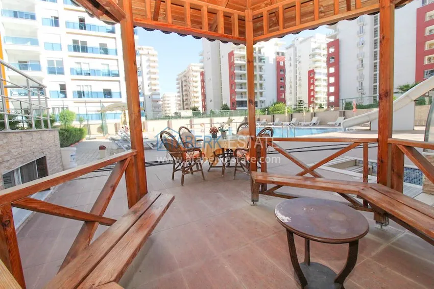 Flat in Mahmutlar with view on mountains in a comfortable complex  7 