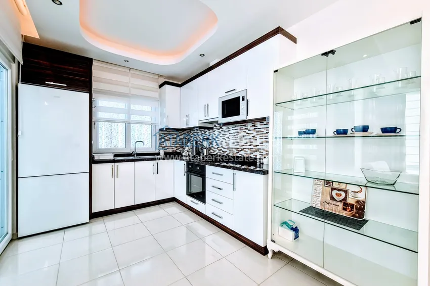 Purchase  Furnished apartment with a glazed balcony in the luxury complex  8 