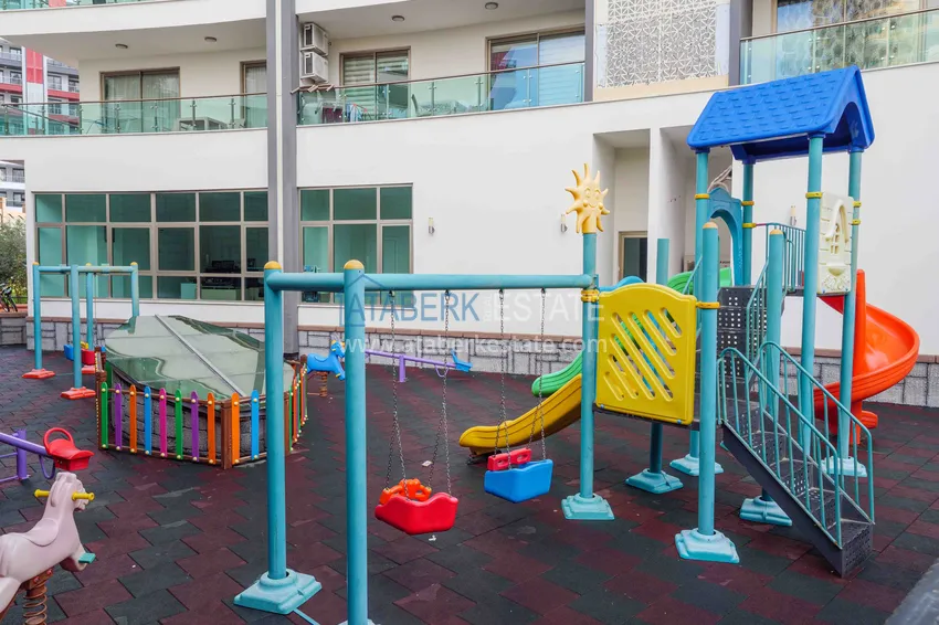 Furnished apartment in Mahmutlar in a modern  complex  11 