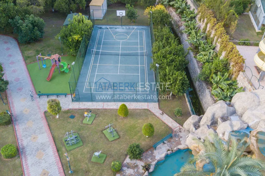 Furnished apartment in Cikcilli with a glazed balcony in a prestigious complex 14 