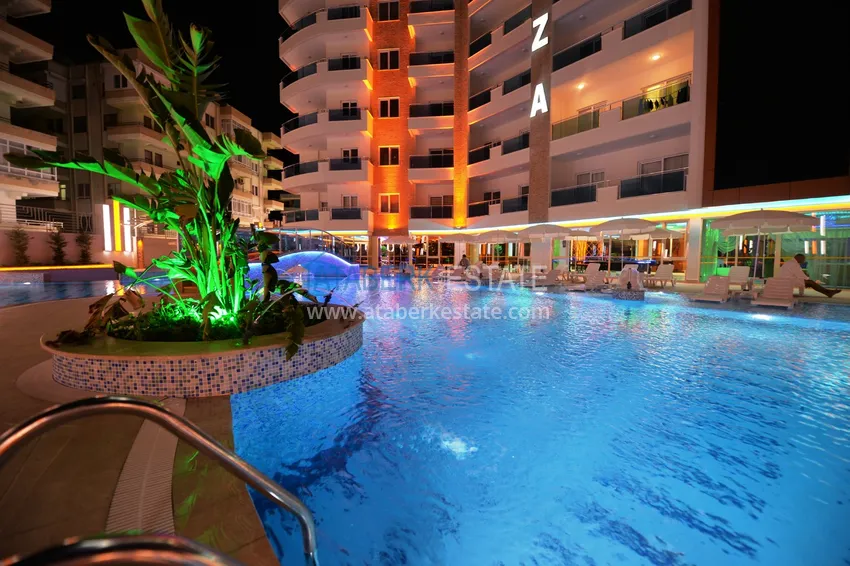 Furnished apartment with a glazed balcony in the luxury complex  9 