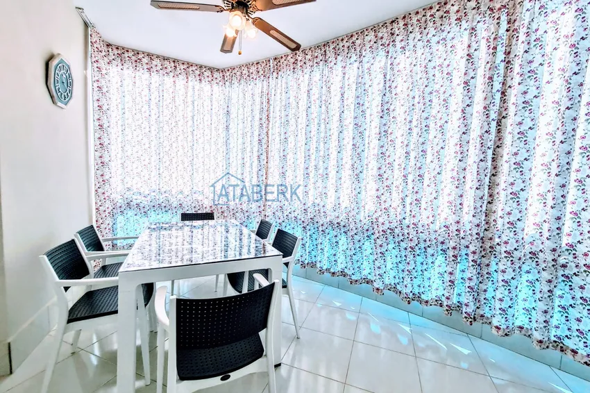 Purchase  Furnished apartment with a glazed balcony in the luxury complex  10 