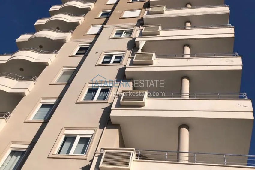 Furnished apartment in Cikcilli with a sea view in a residential complex 11 