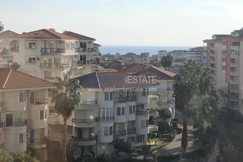 Purchase Furnished apartment in Cikcilli with a sea view in a residential complex 8 