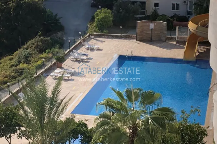 Purchase Furnished apartment in Cikcilli with a sea view in a residential complex 9 